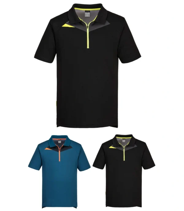 Portwest DX410 self wicking polo shirt